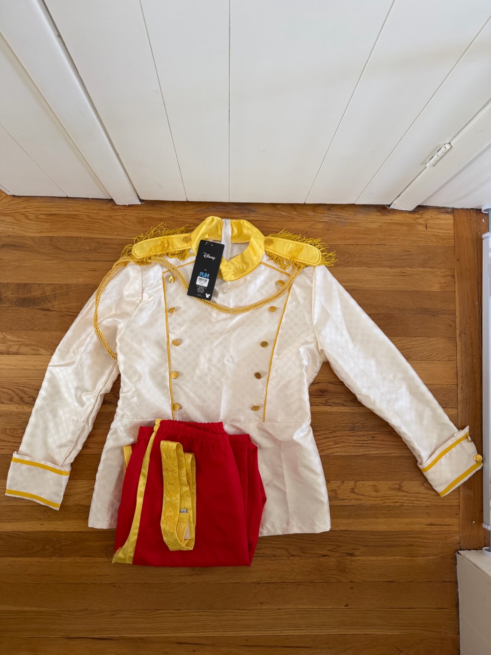 Disney Prince Charming Cinderella Adult Costume | NWT | Size L